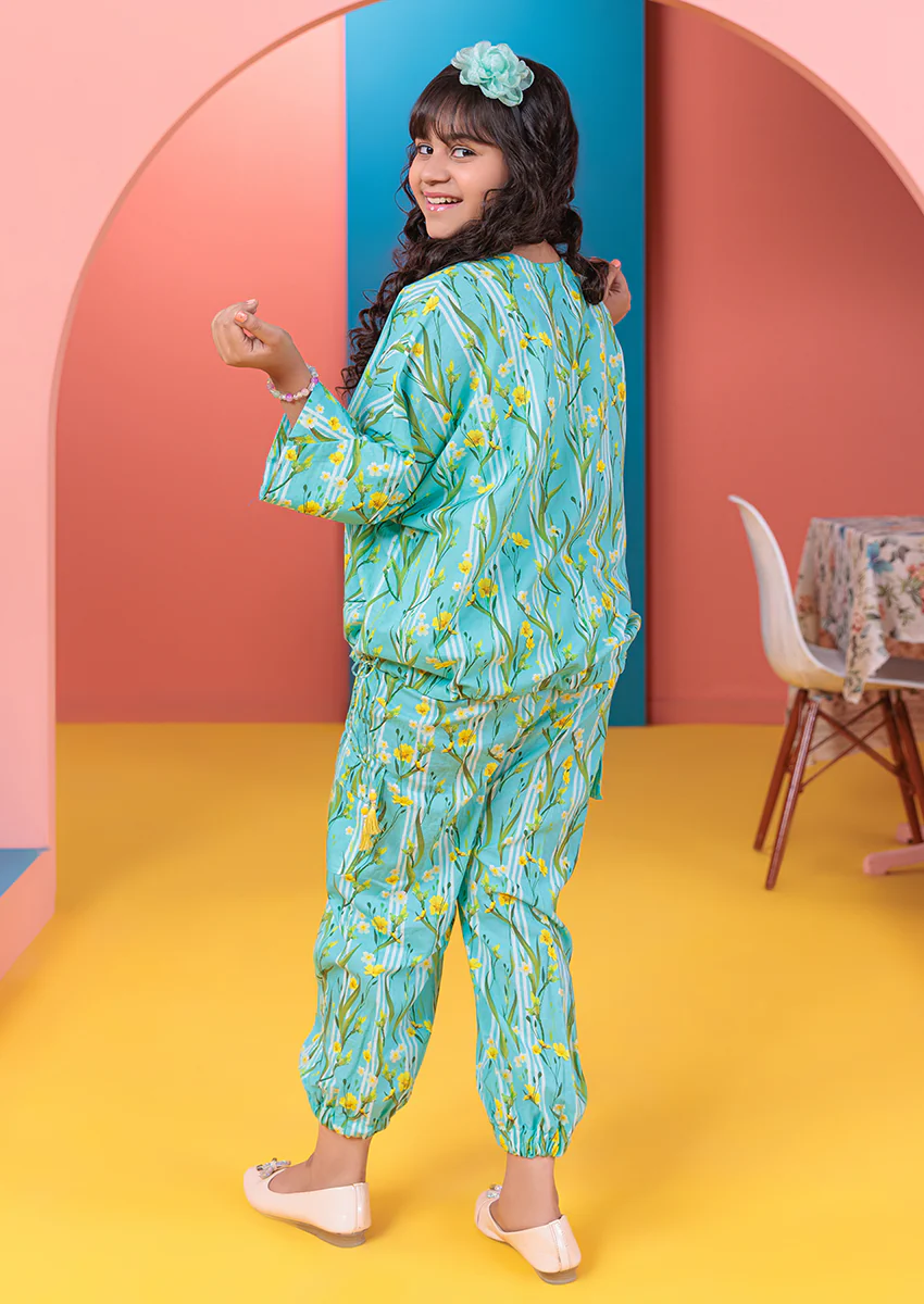 Sky-Blue-Lawn-2 Piece (GPS25P2012) - Image 2