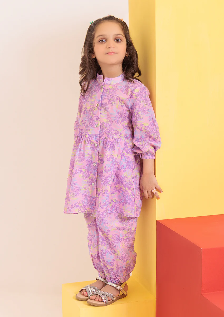 Purple-Cambric-2 Piece (GPS25P2033)