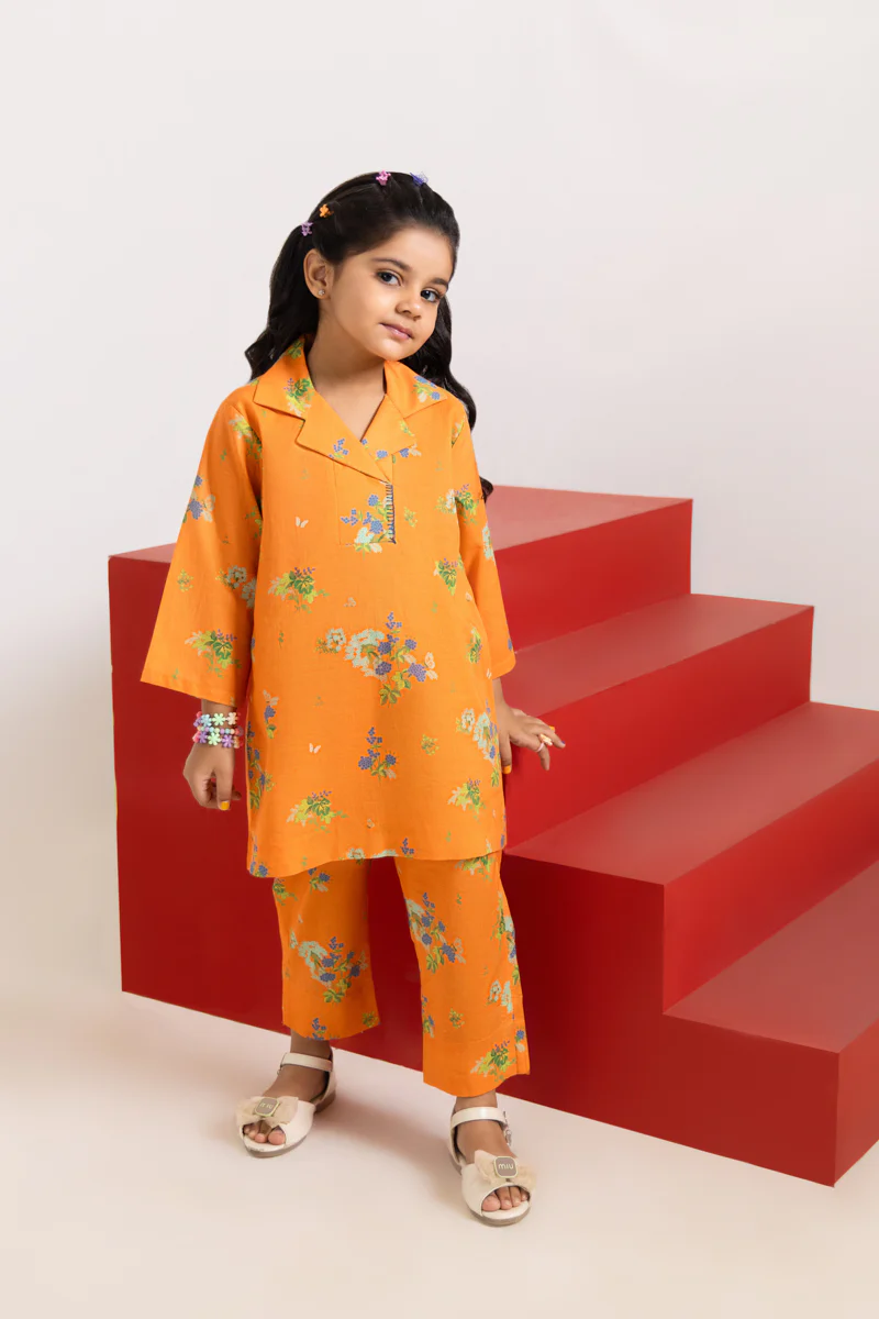Orange-Cambric-2 Piece (GPS25P2043) - Image 6