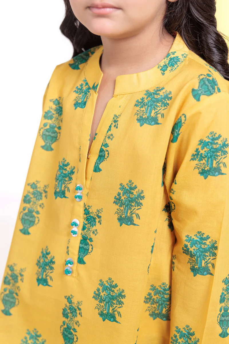 Yellow-Cambric-2 Piece (GPS25P2045) - Image 3