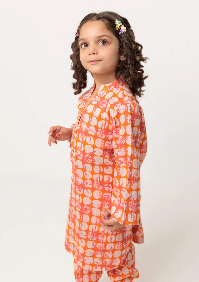 Orange-Cambric-2 Piece (GPS25P2049) - Image 5