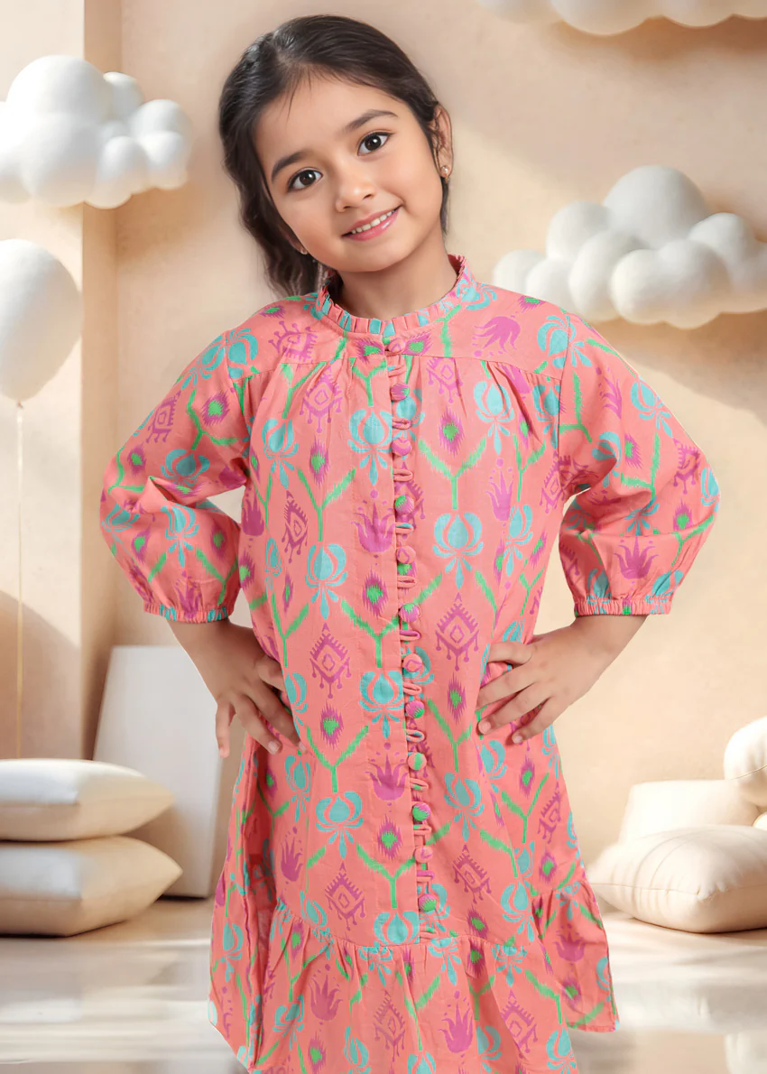 C-Pink-Cambric-2 Piece (GPS25P2052) - Image 4