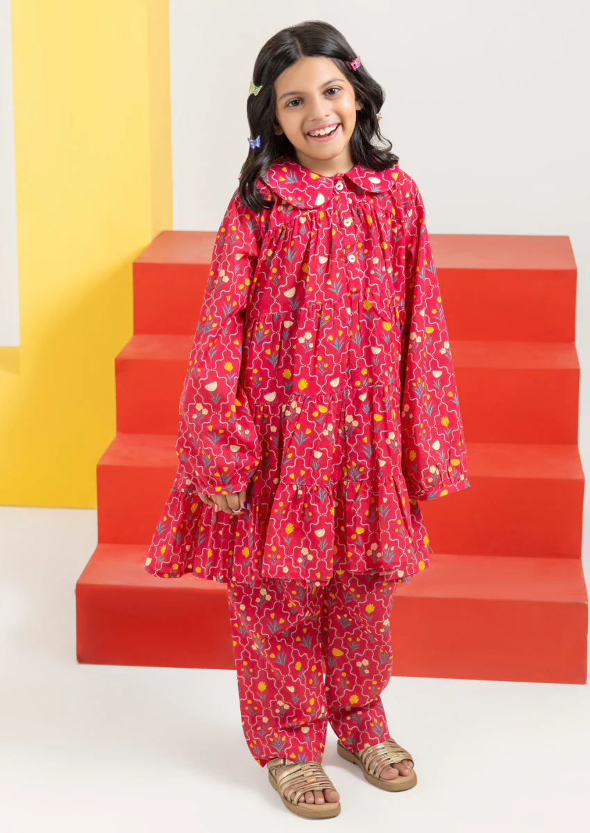 Pink-Cambric-2 Piece (GPS25P2060)