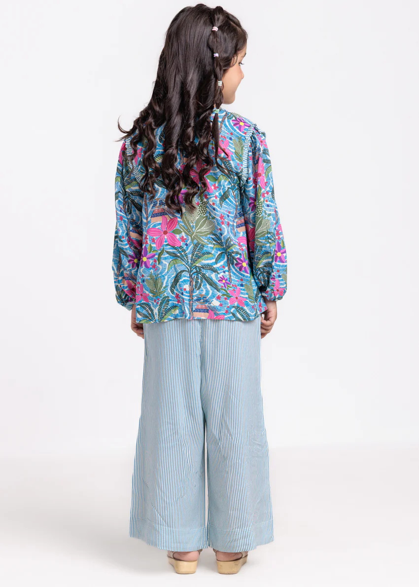 Blue-Viscose-2 Piece (GPSTPBS25BG8S1) - Image 2