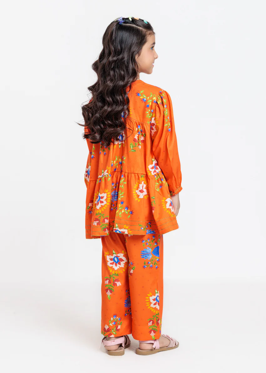 Orange-Viscose-2 Piece (GPSTPBW25BG9O19) - Image 2