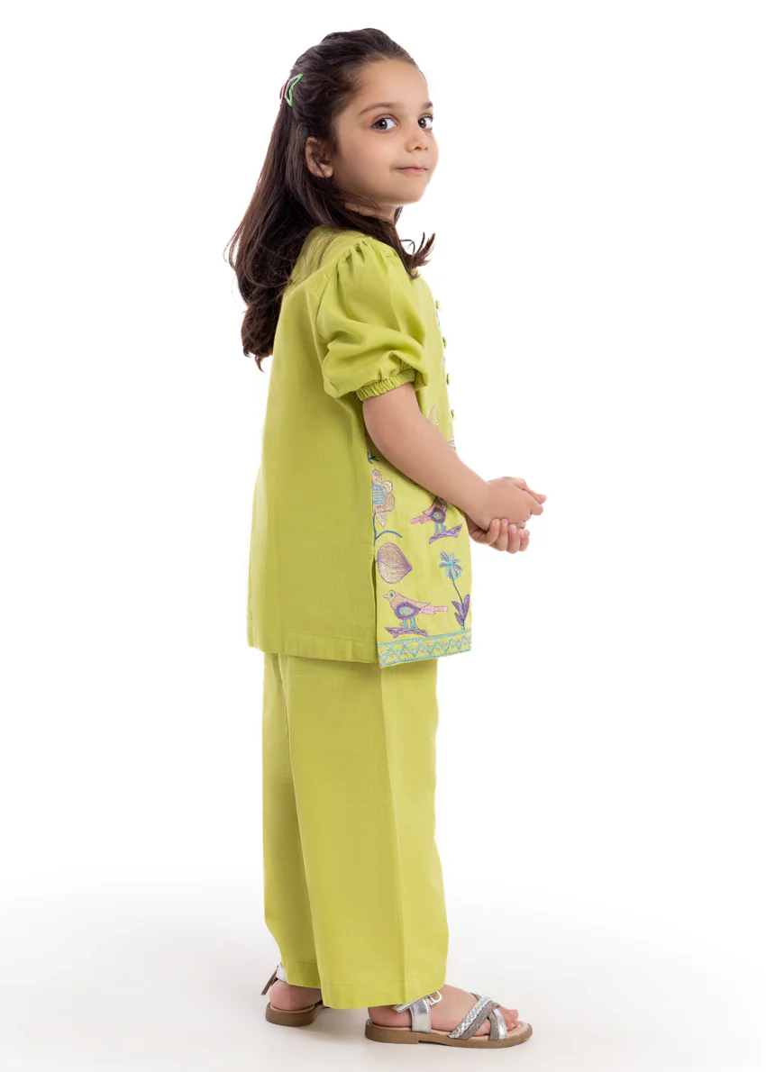 Yellow-Khaddar-2 Piece (GPSTSBW25BG10N35) - Image 6