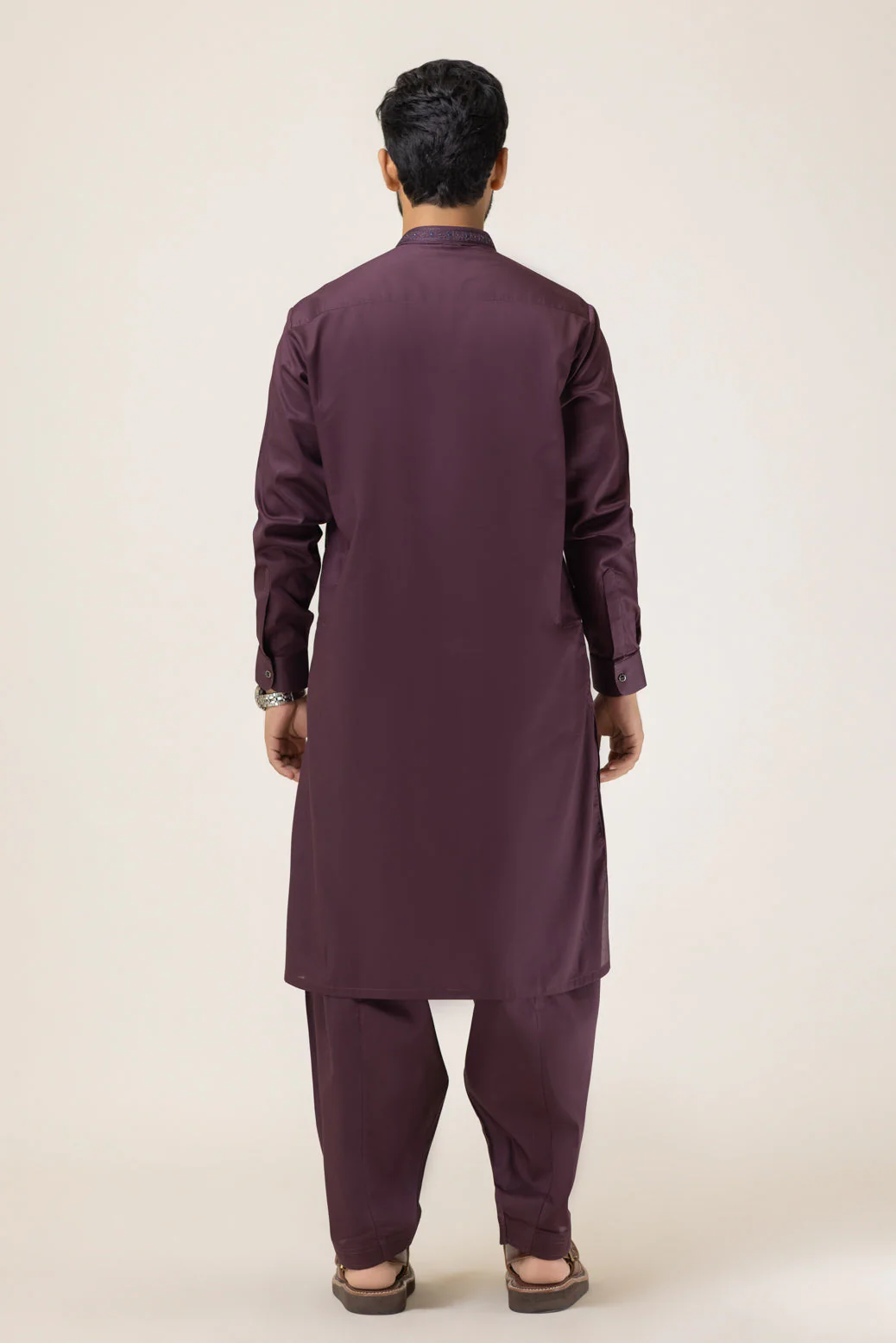 GRAPE-COTTON-KURTA SHALWAR - (KSRB23-027) - Image 5