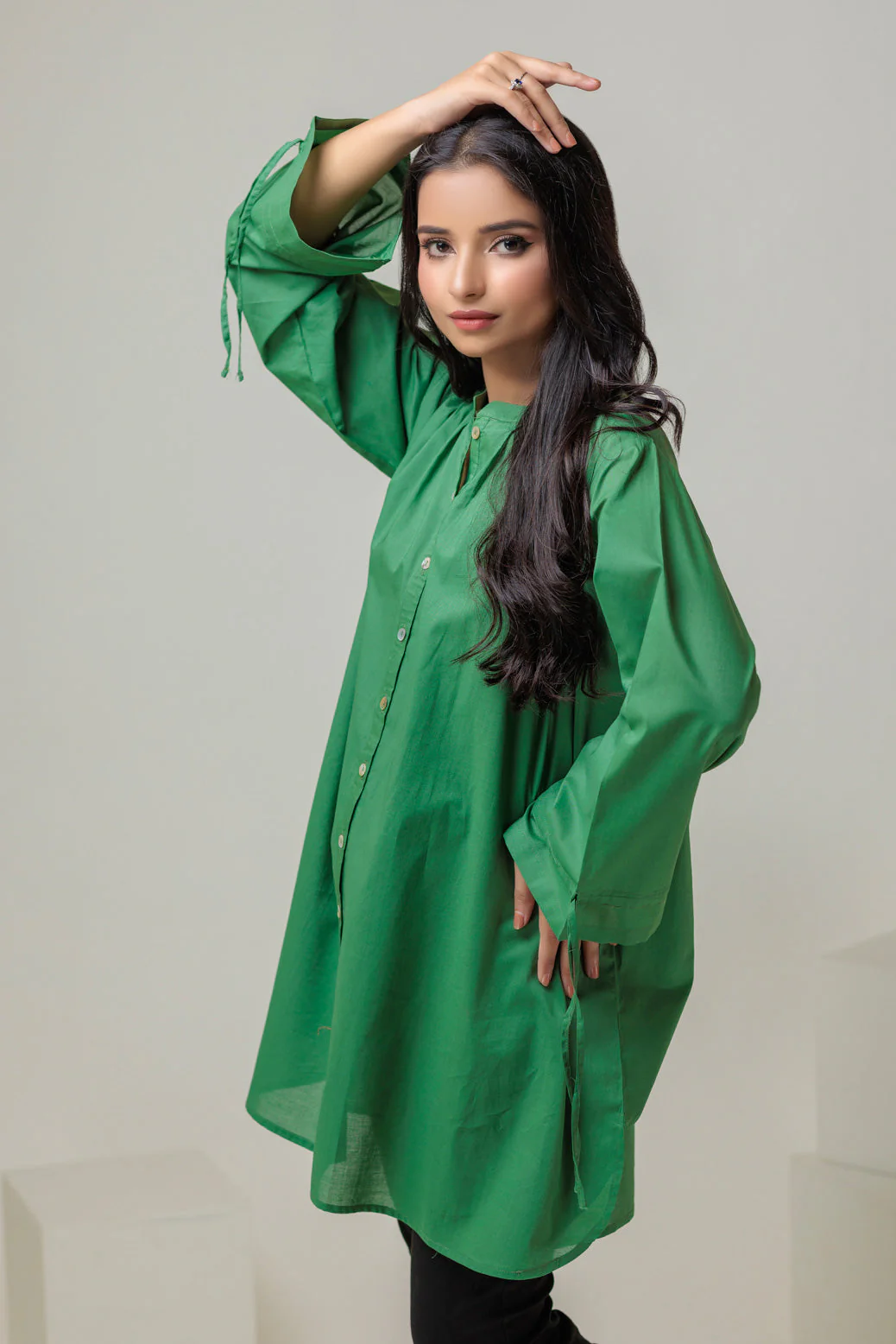 GREEN-CAMBRIC-1 PIECE (AAK231P26) - Image 2