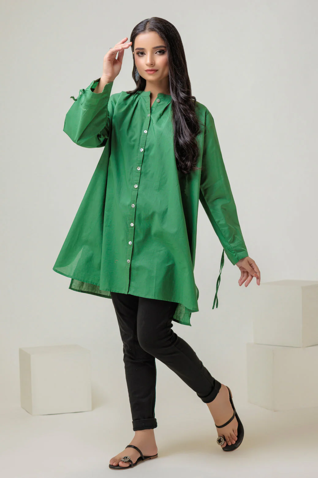 GREEN-CAMBRIC-1 PIECE (AAK231P26) - Image 3