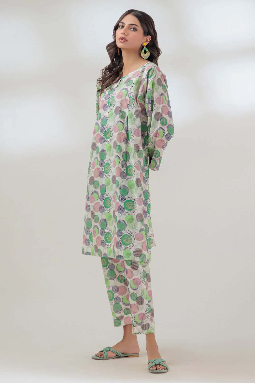 GREEN-CAMBRIC-2 PIECE (PWA1232P01) - Image 2