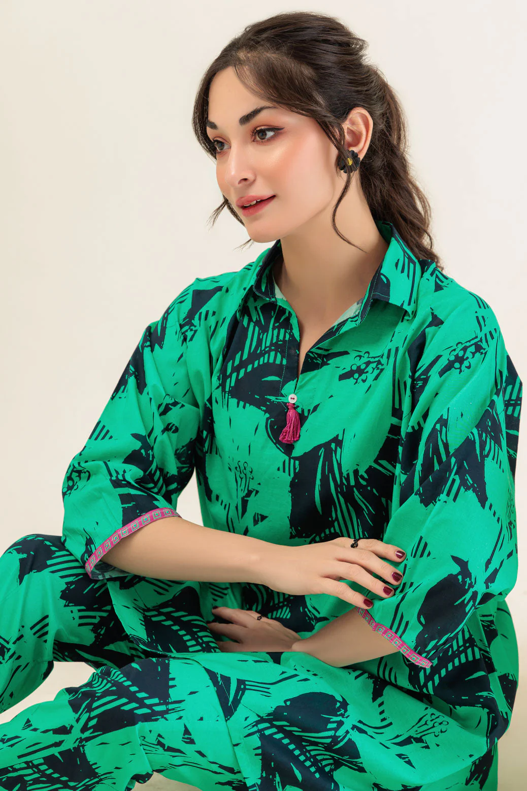GREEN-CAMBRIC-2 PIECE (PWA6232P08) - Image 3