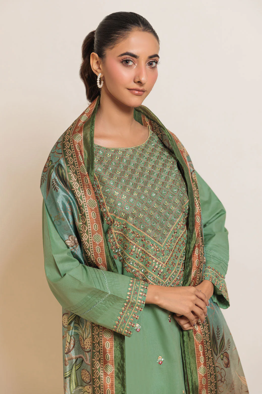 GREEN-CAMBRIC-3 PIECE (BPS5243P39) - Image 3