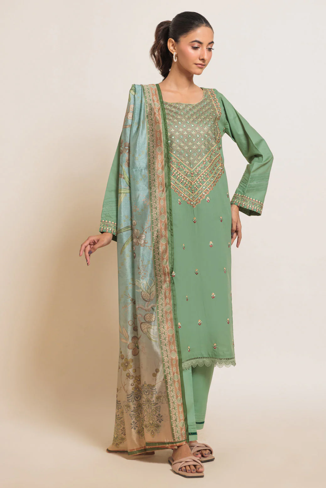 GREEN-CAMBRIC-3 PIECE (BPS5243P39) - Image 5