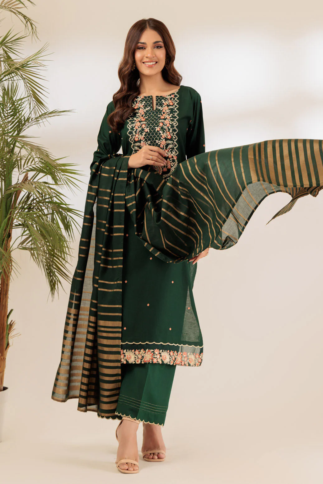 GREEN-CAMBRIC-3 PIECE (SS1243P21) - Image 5