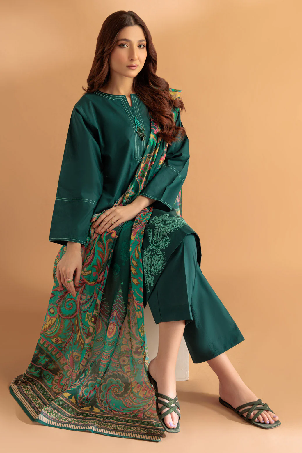 GREEN-CAMBRIC-3 PIECE (SS2243P51) - Image 2