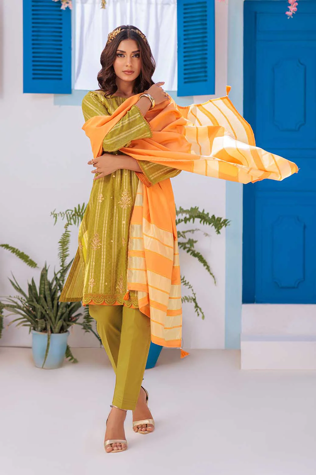 GREEN-DOBBY-3 PIECE (PWS5233P05) - Image 2