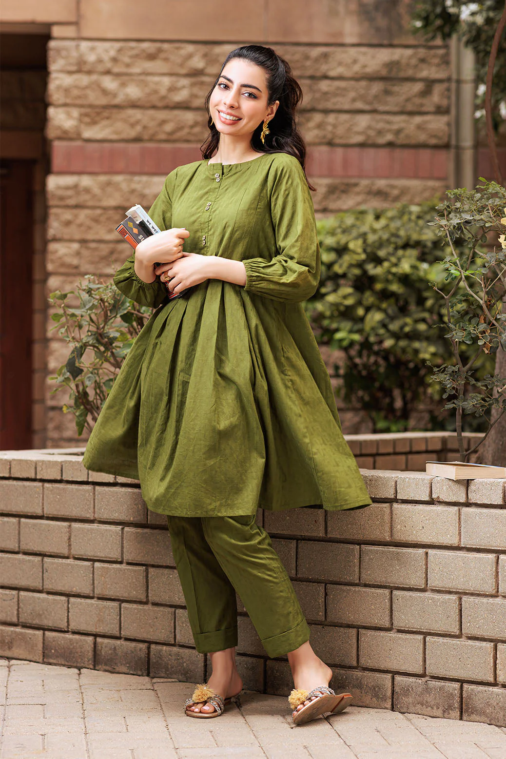 GREEN-JACQUARD-2 PIECE (BSSS232P11) - Image 4