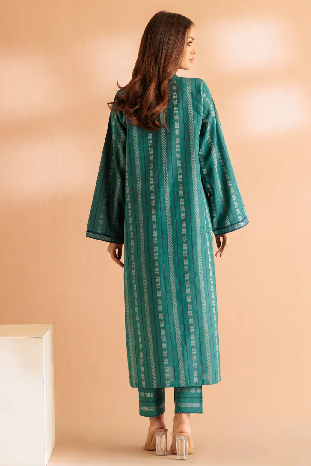 GREEN-JACQUARD-2 PIECE (SS6242P32) - Image 5