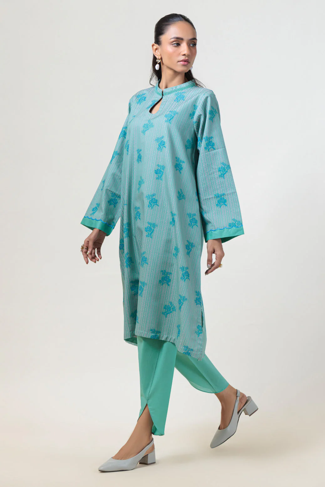 GREEN-JACQUARD-2 PIECE (WS5242P01) - Image 3