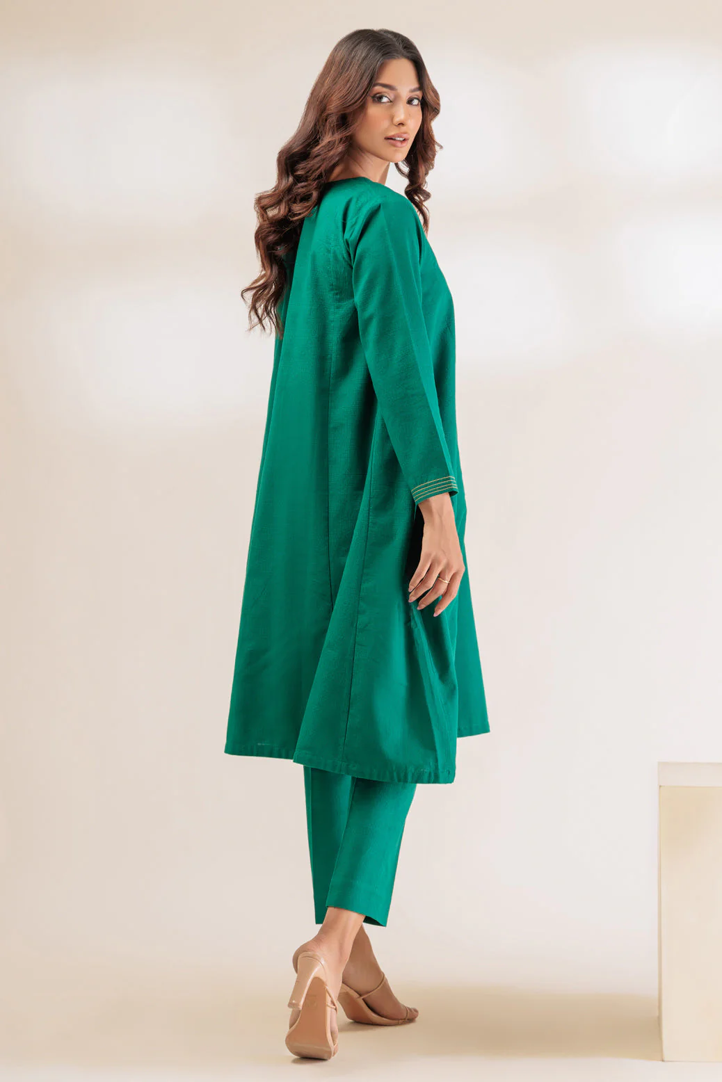 GREEN-JACQUARD-2 PIECE (WS6232P28)