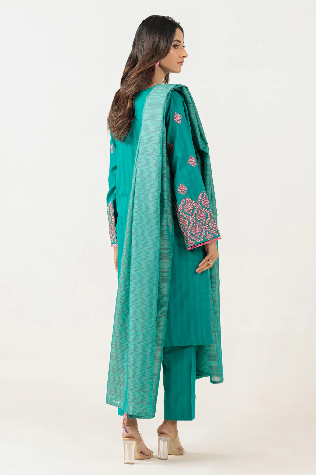 GREEN-JACQUARD-3 PIECE (BPS6243P11) - Image 4