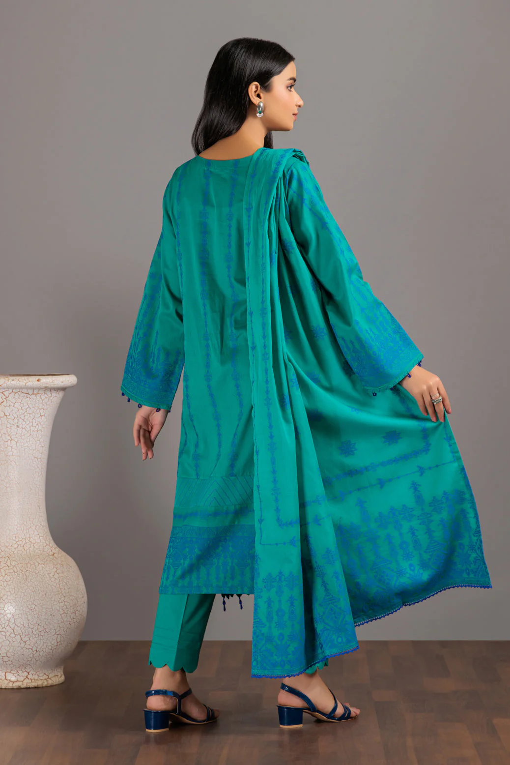 GREEN-JACQUARD-3 PIECE (JRS233P04) - Image 4