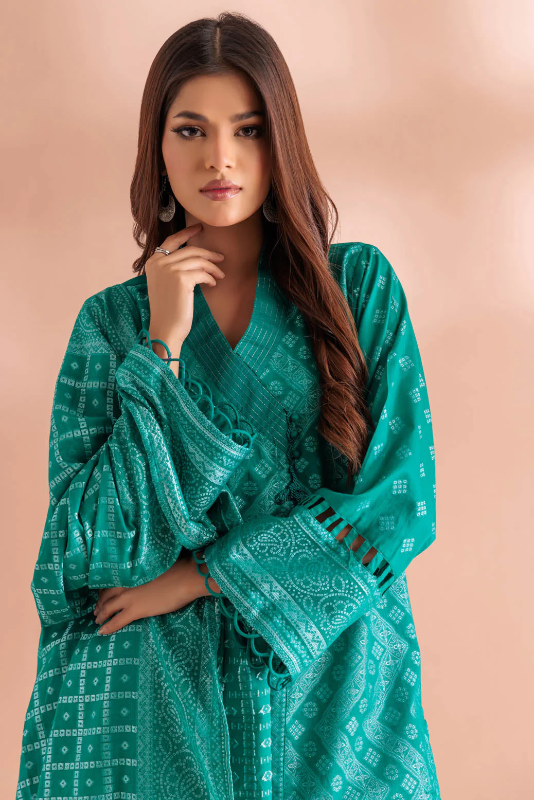 GREEN-JACQUARD-3 PIECE (WJ3233P01) - Image 2