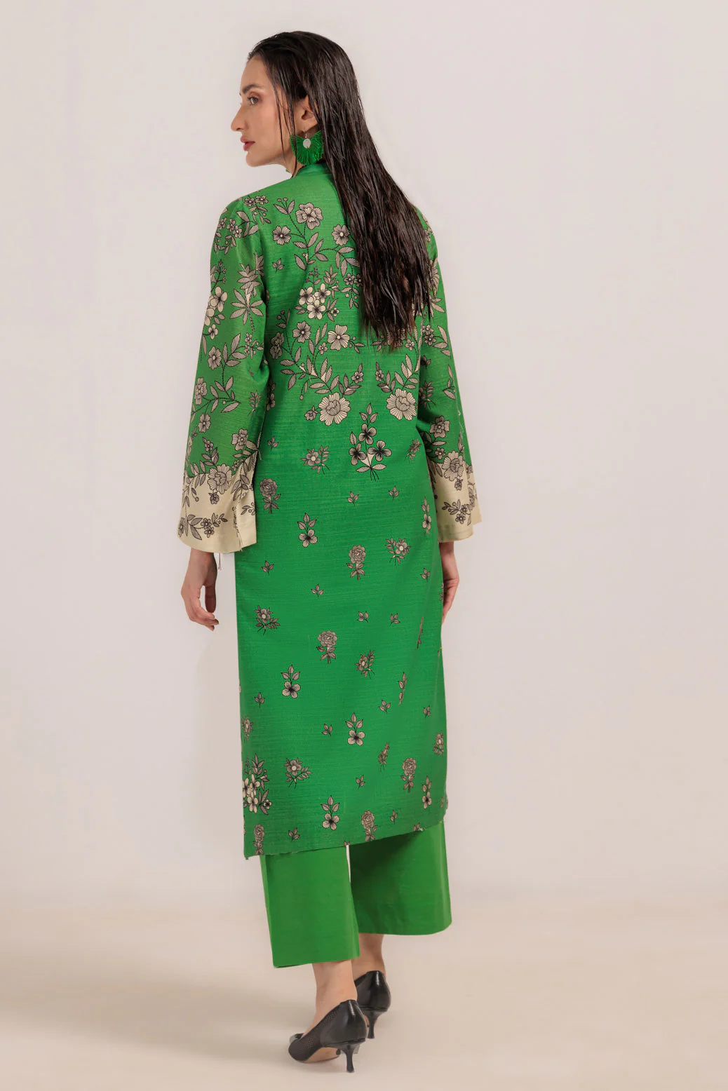 GREEN-KHADDAR-2 PIECE (WS6242P11) - Image 2