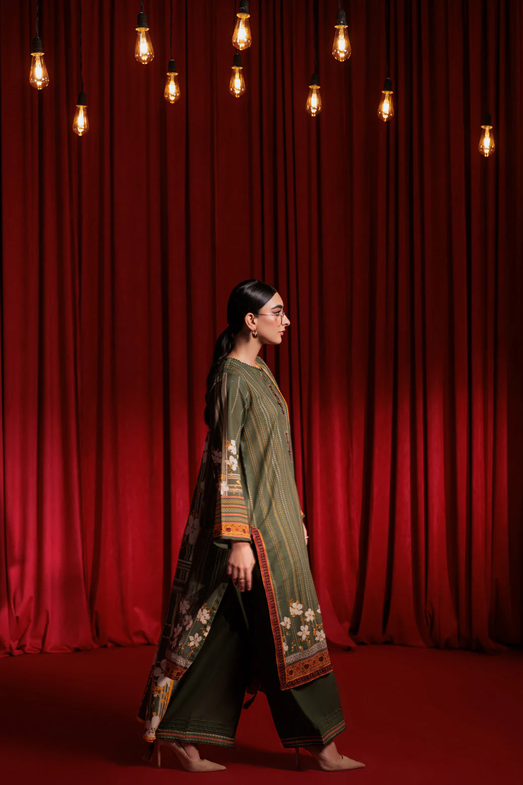 GREEN-KHADDAR-3 PIECE (WS6243P09) - Image 3