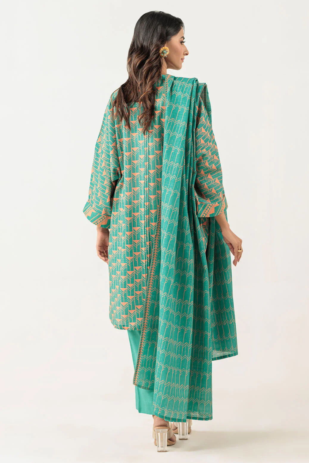 GREEN-KHADDAR-3 PIECE (WS6243P50) - Image 5