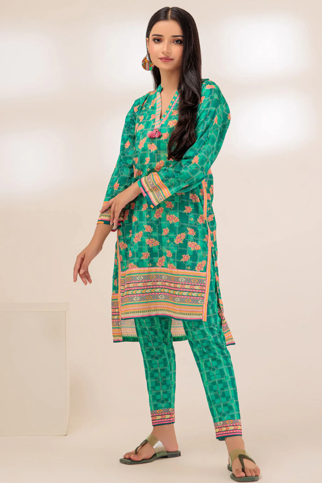 GREEN-LAWN-2 PIECE (AAK232P03) - Image 2