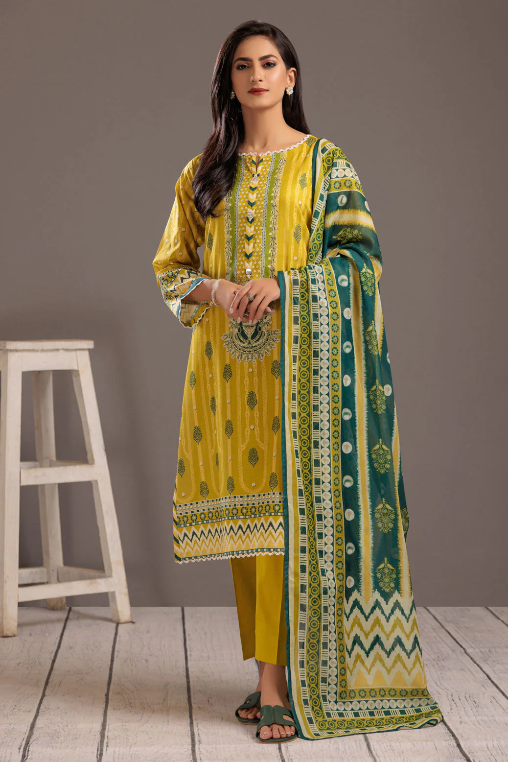 GREEN-LAWN-3 PIECE (SAS233P60) - Image 3