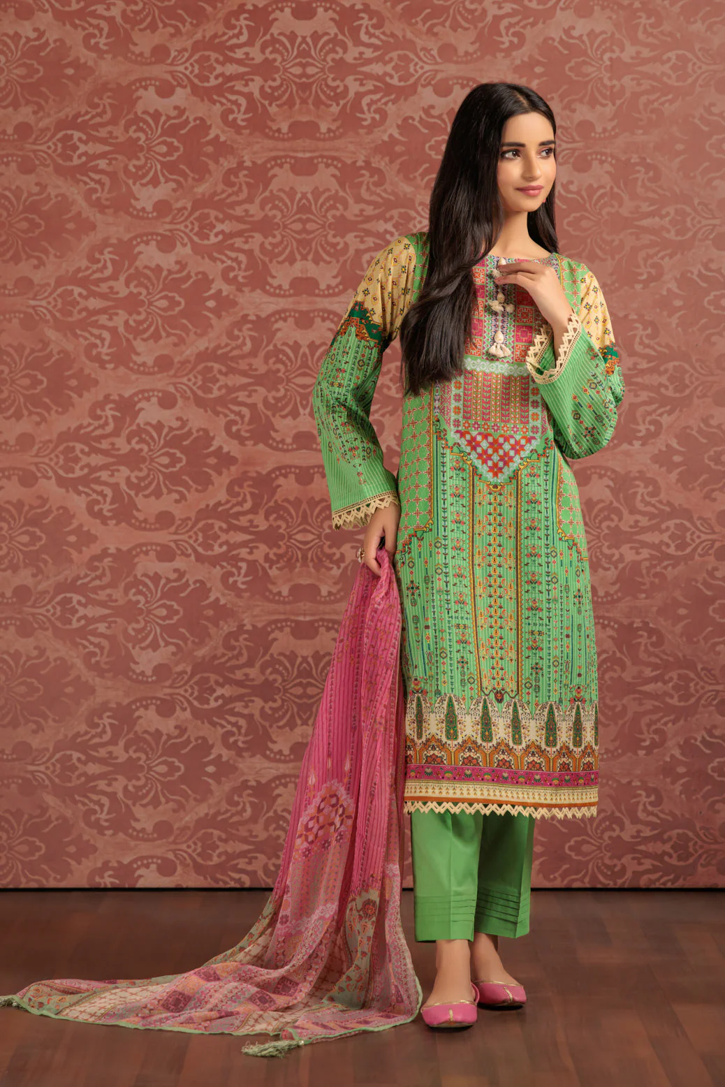 GREEN-LAWN-3 PIECE (SSS233P18) - Image 2