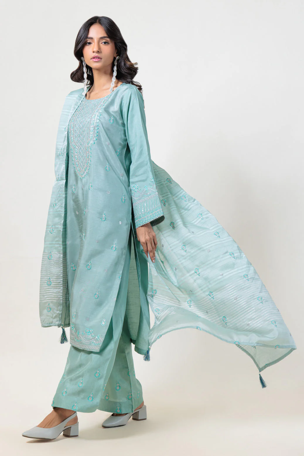GREEN-SILK-3 PIECE (BS5243P06) - Image 5