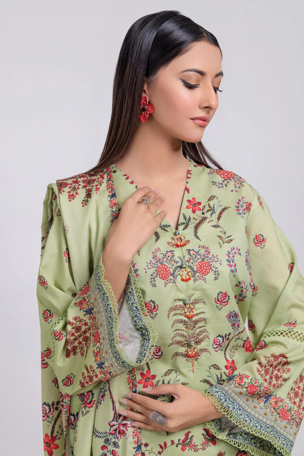 GREEN-VISCOSE-3 PIECE (WS6243P63) - Image 4