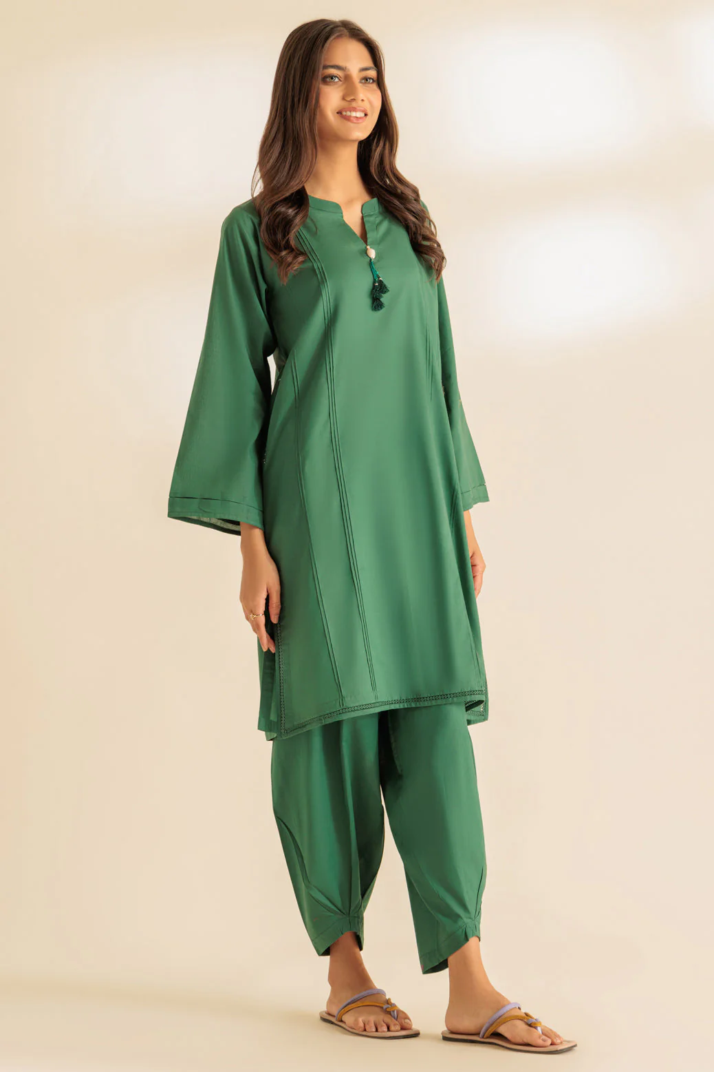 GREEN-YARN DYED-2 PIECE (SS2242P25) - Image 3