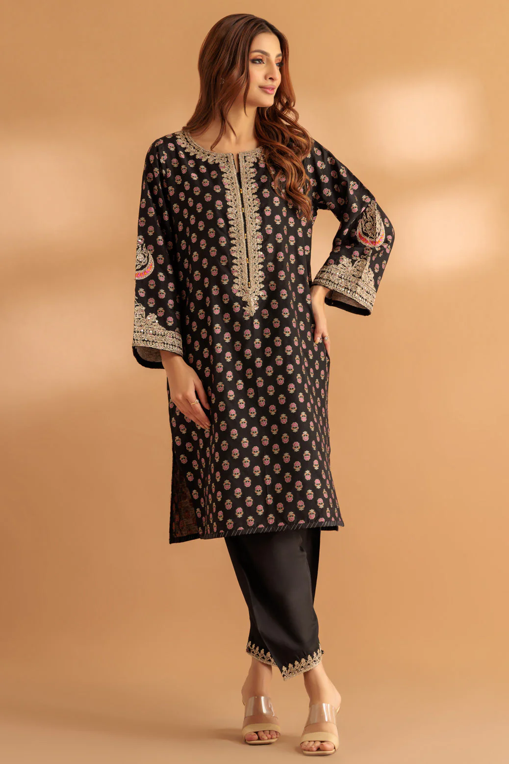 GREY-JACQUARD-2 PIECE (SS6242P38) - Image 2