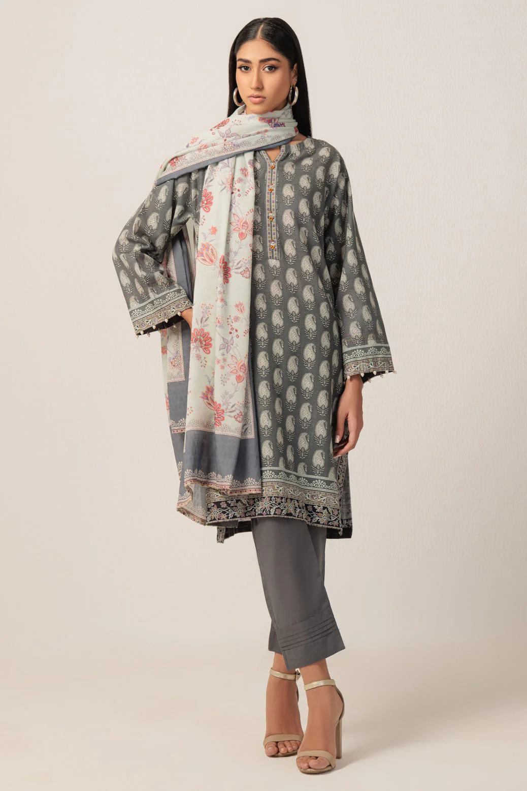 GREY-KHADDAR-3 PIECE (WS2243P22) - Image 4