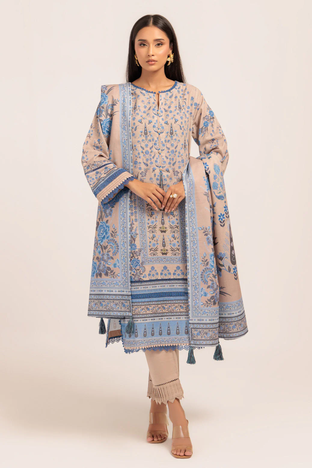 GREY-KHADDAR-3 PIECE (WS6243P29) - Image 3