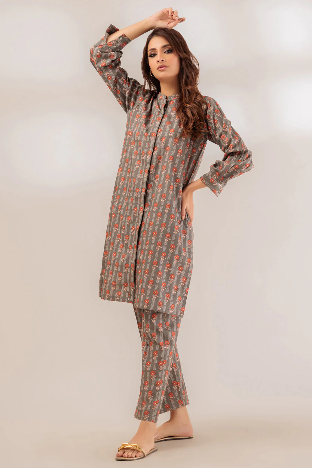 GREY-POPLIN-2 PIECE (WS6232P40) - Image 3