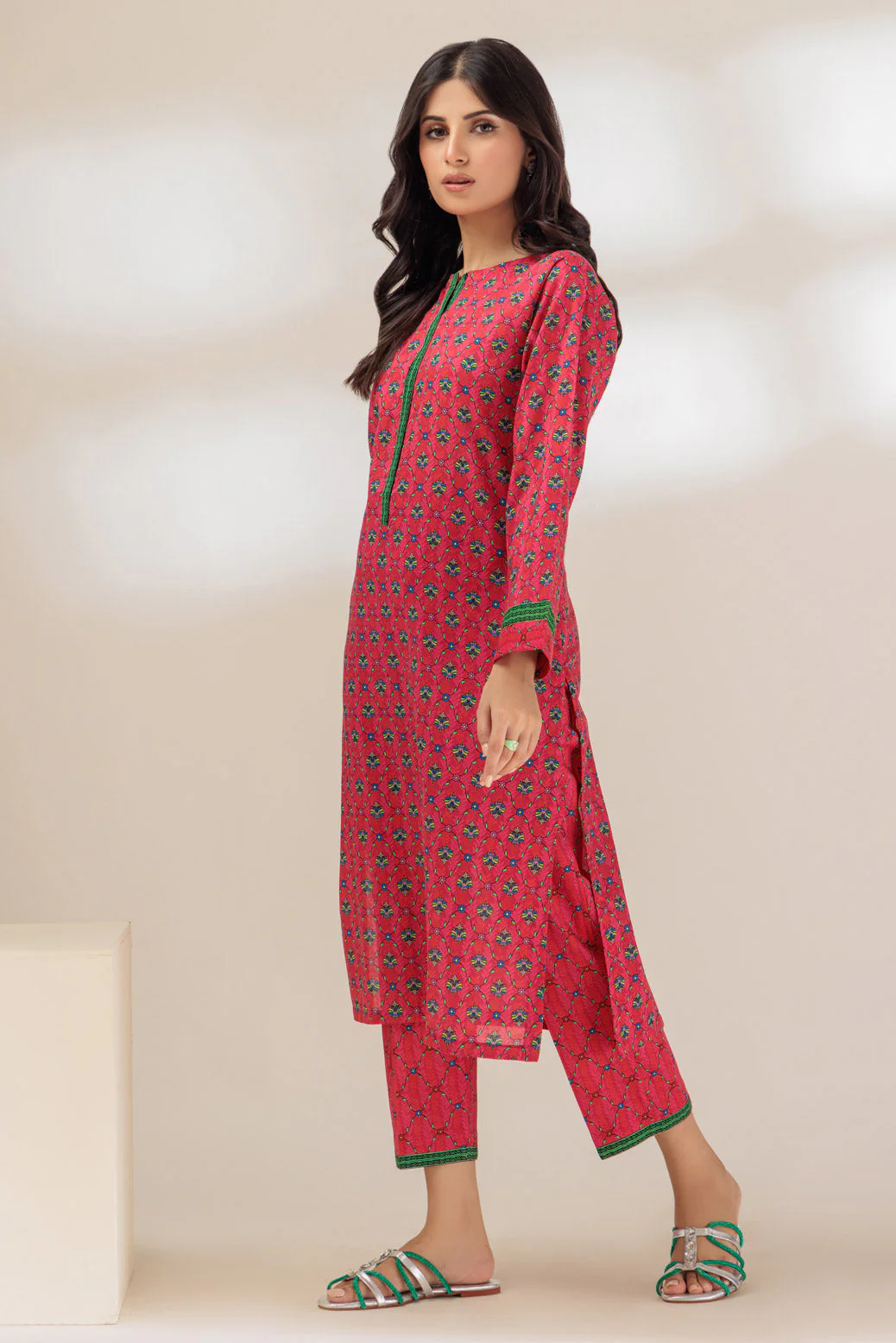 HOT-PINK-CAMBRIC-2 PIECE (PWS2232P12) - Image 2