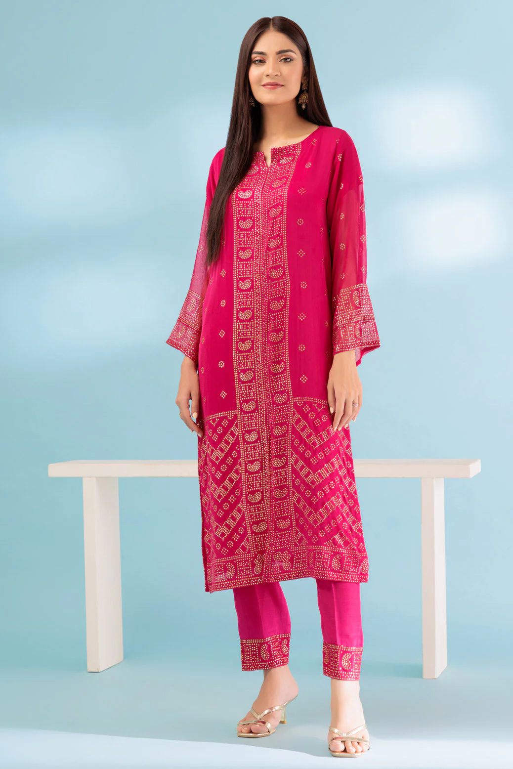 HOT-PINK-DYED-2 PIECE (SSS232P52) - Image 4