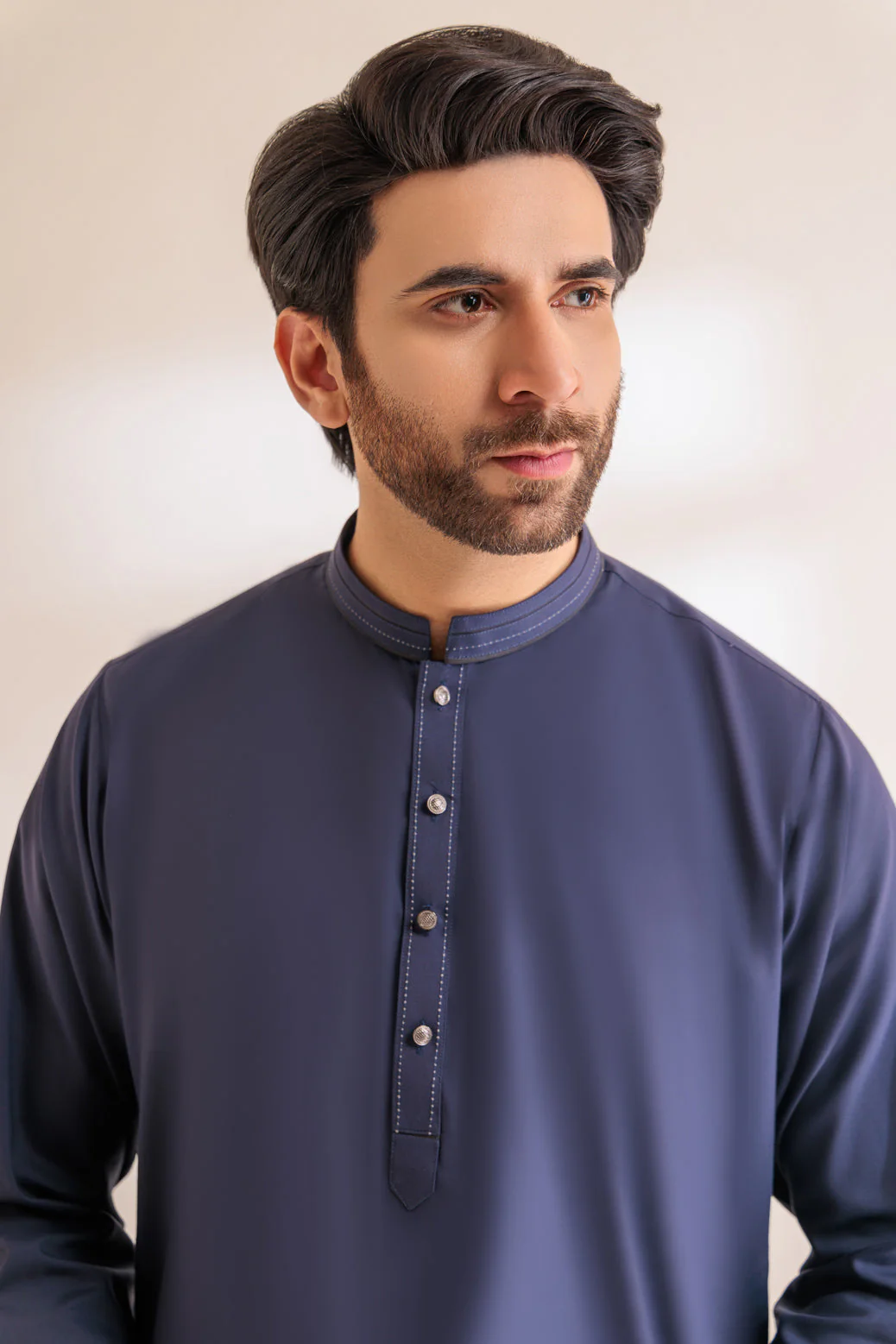 I-BRASS-BLENDED-KURTA SHALWAR - (KSRS24-011) - Image 4