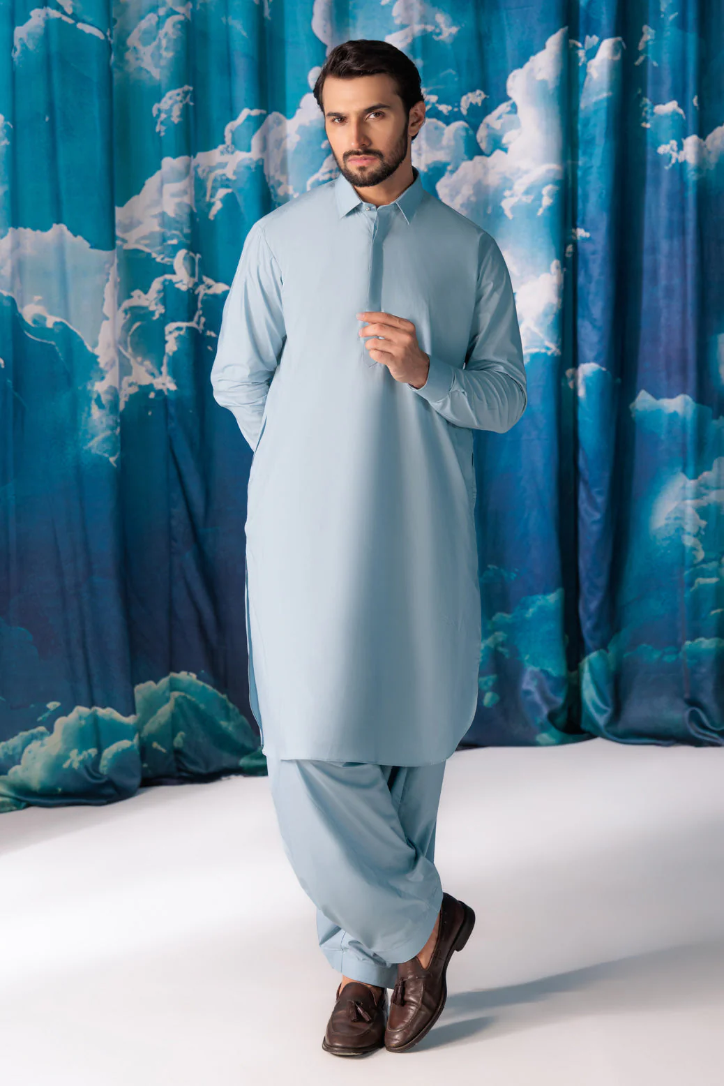 ICE BERG-COTTON-SHALWAR SUIT - (GSSW24-007)