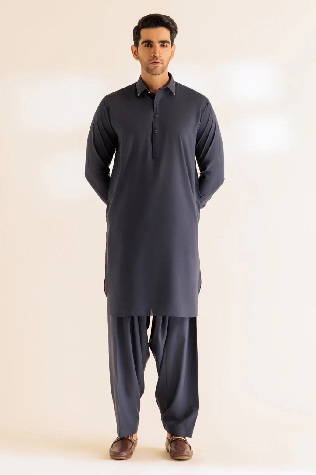 IRON-BLENDED-KURTA SHALWAR - (GSSR24-015) - Image 3