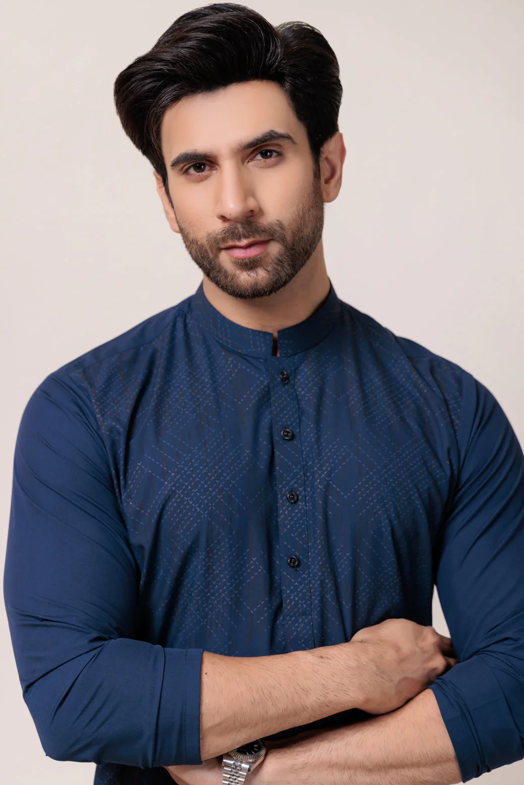 IRON-BLENDED-KURTA TROUSER - (KSW24-007) - Image 4