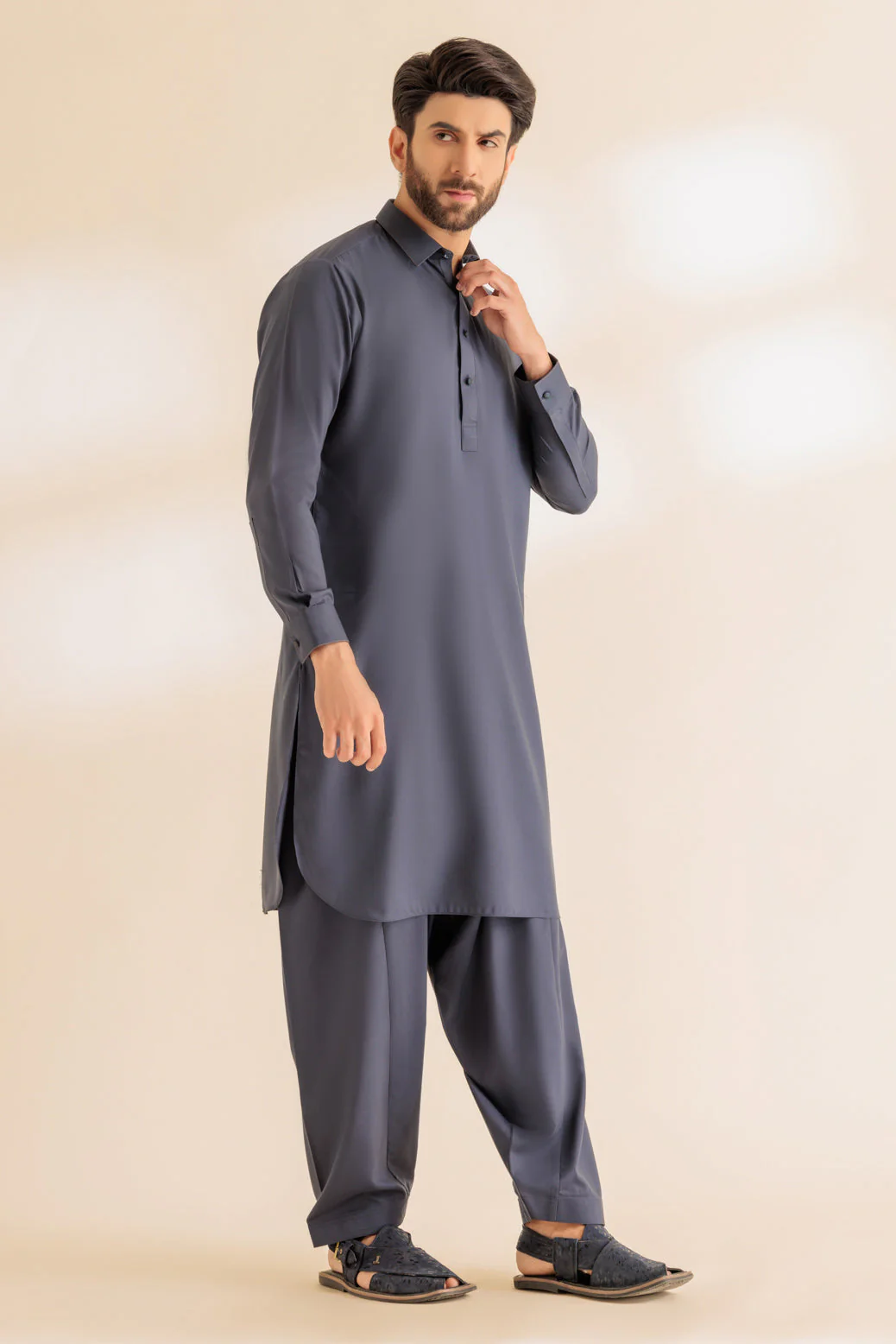 IRON-BLENDED-SHALWAR SUIT - (GSSS24-017) - Image 4