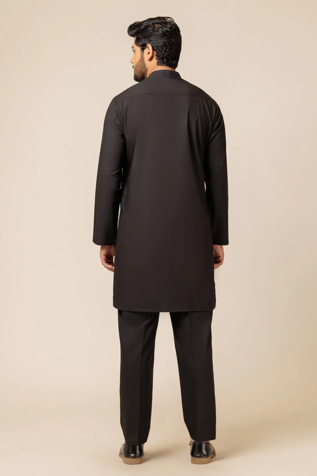 J-BLACK-BLENDED-KURTA SHALWAR - (KSRS23-093) - Image 5