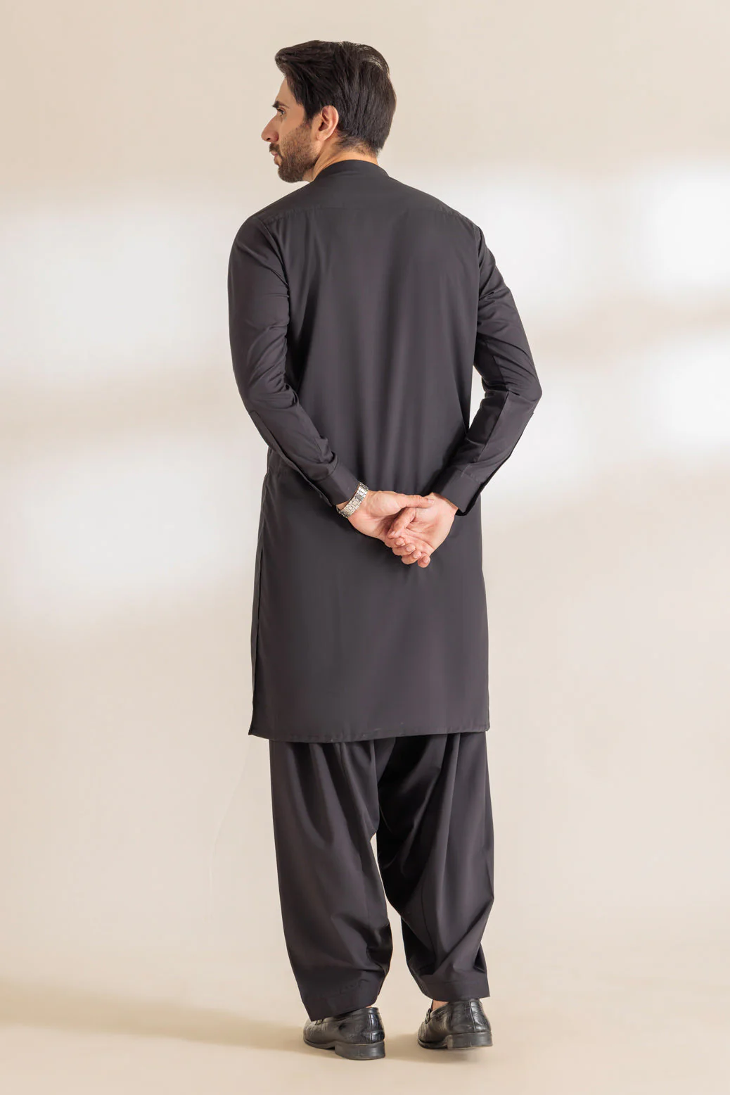 J-BLACK-BLENDED-SHALWAR SUIT - (GSBS24-011) - Image 5