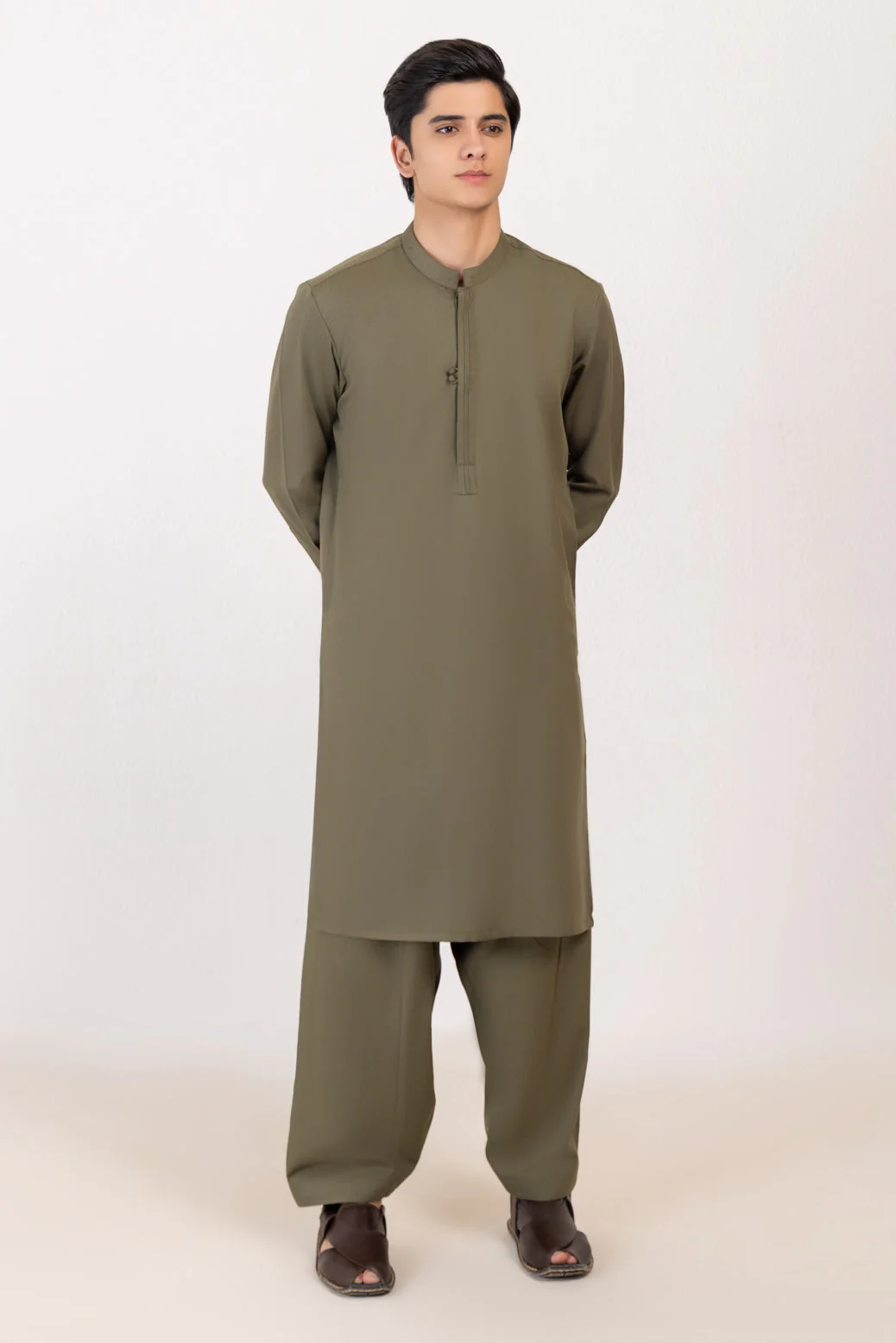 JADE-BLENDED-KURTA SHALWAR - (KSRW24-035) - Image 4